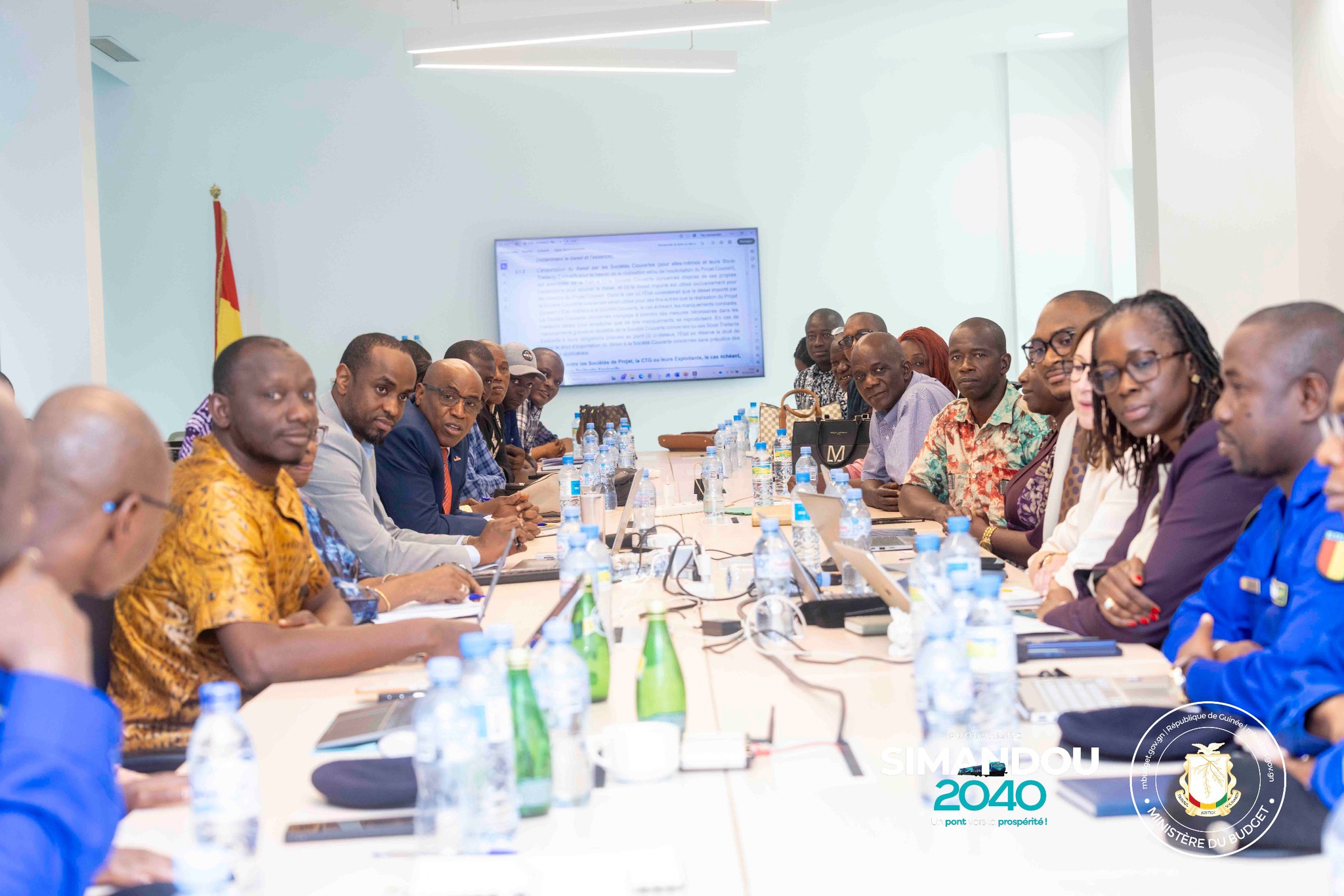 Le Ministre du Budget à l’atelier de formation et de vulgarisation du manuel fiscal du projet Simandou